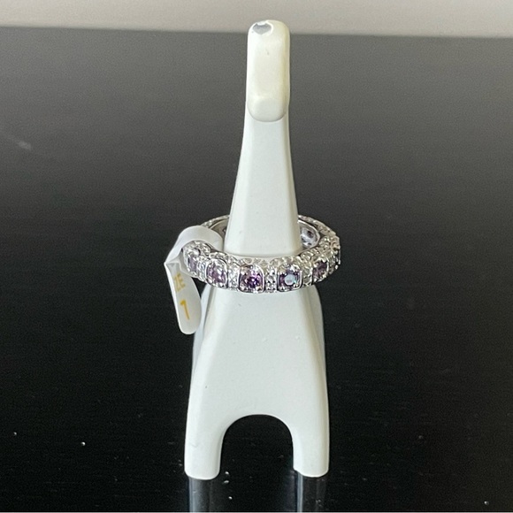 BP Dark Amethyst Sterling Silver Band (RBP 2185) - Picture 6 of 11